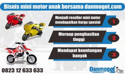 Usaha Sewa Motor Mini Anak Raup Penghasilan Hingga 5 jt setiap Minggunya
